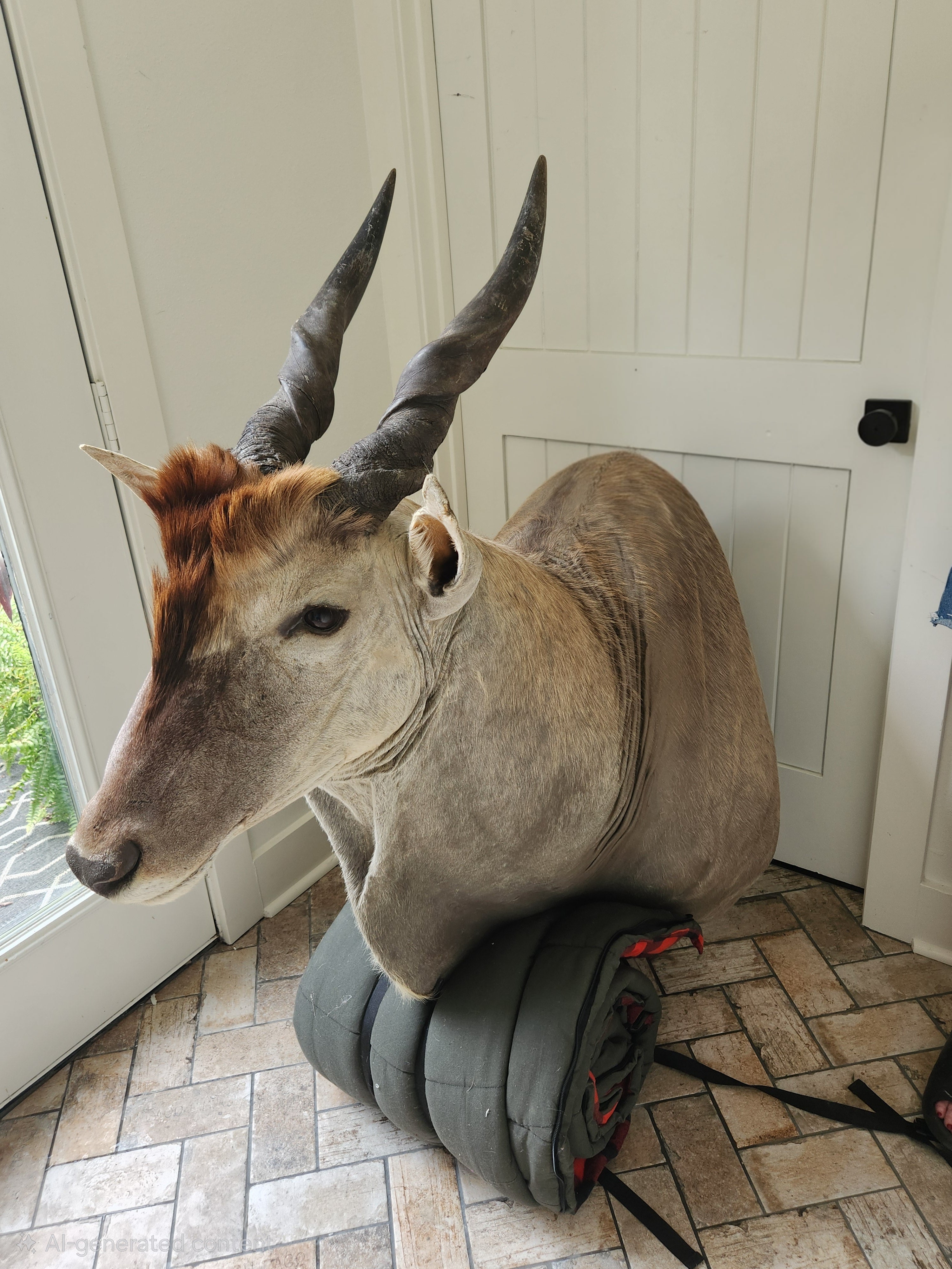 South African Eland Shoulder Mount